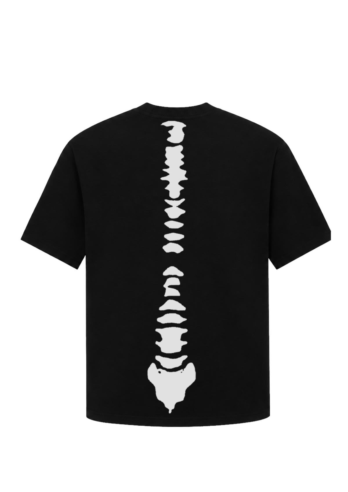 เสื้อยืดลายกระดูก