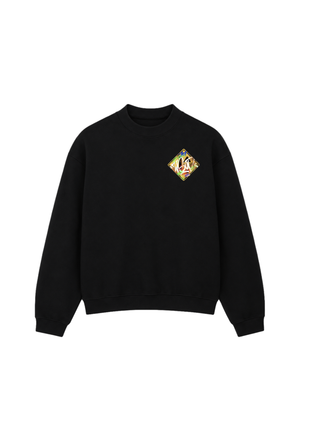 เสื้อสเวตเตอร์ลายกราฟฟิตี้