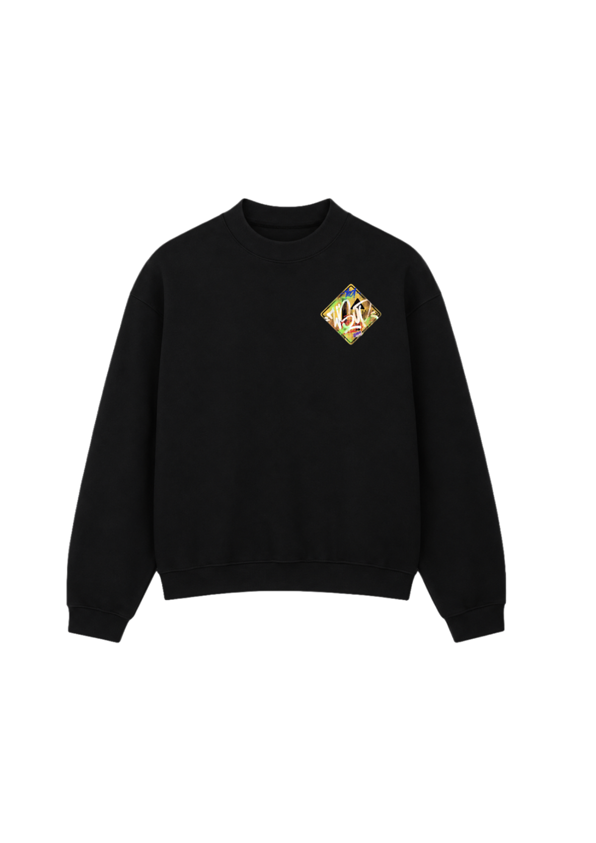 เสื้อสเวตเตอร์ลายกราฟฟิตี้