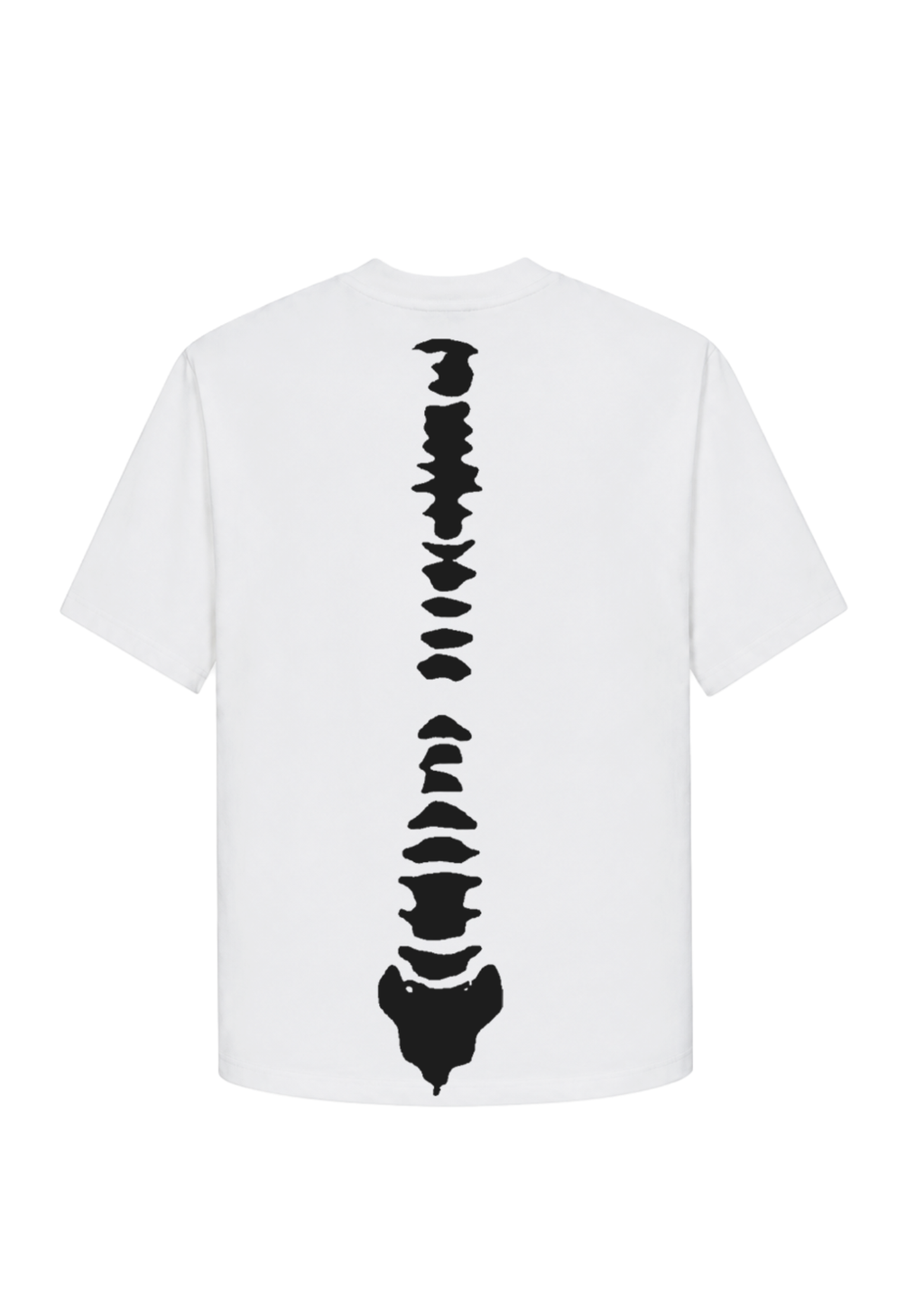 เสื้อยืดลายกระดูก